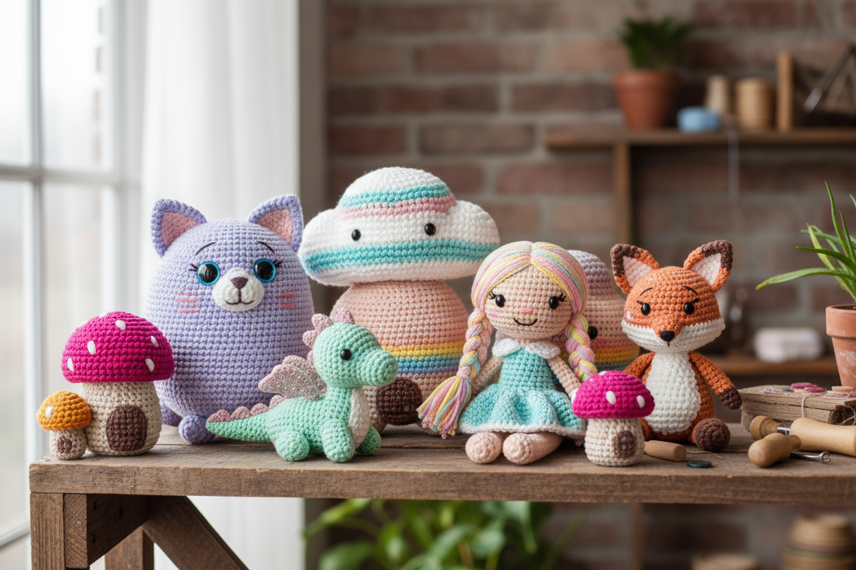 AMIGURUMIS HECHOS A MANO