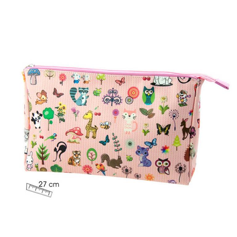 Neceser de 27 cm animalitos
