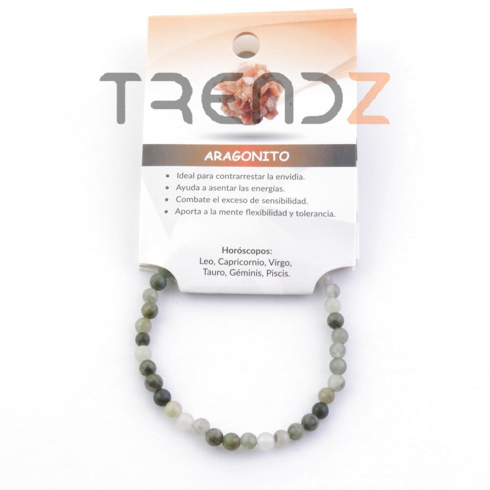 Pulsera elástica Aragonito