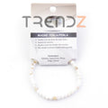 Pulsera Madre Perla minerales piedras bisuteria