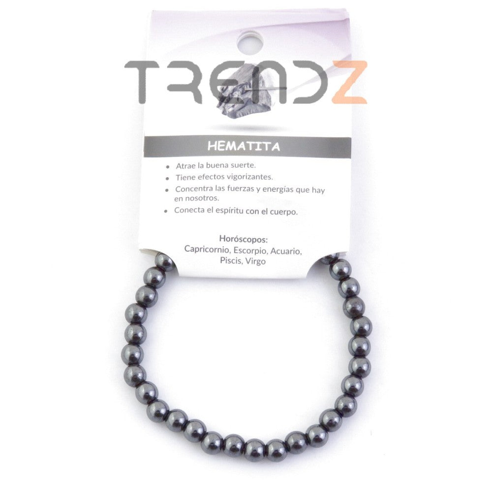 pulsera hematita hombre