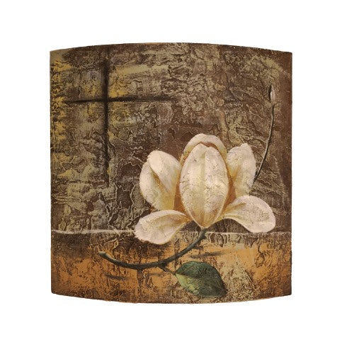 Decoración de pared, madera decoupage