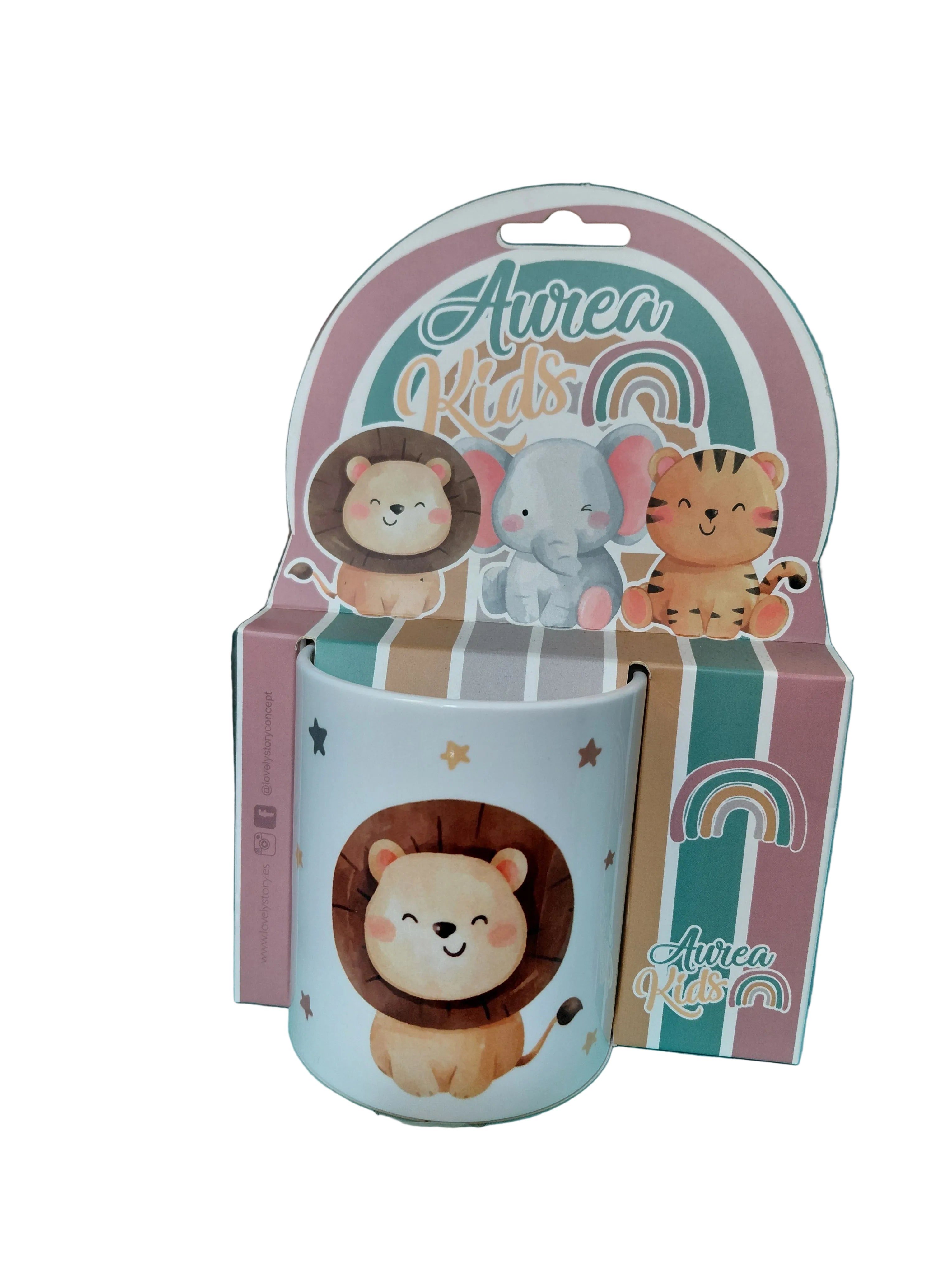 Vaso irrompible aurea kids leon