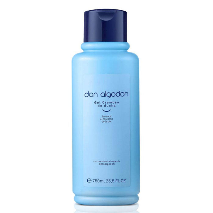 Gel de ducha cremoso Don Algodón 750 ml