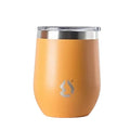 Vaso térmico de acero inoxidable naranja water revolution