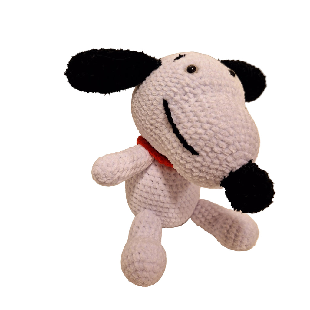 Amigurumi hecho a mano (Snoopy)