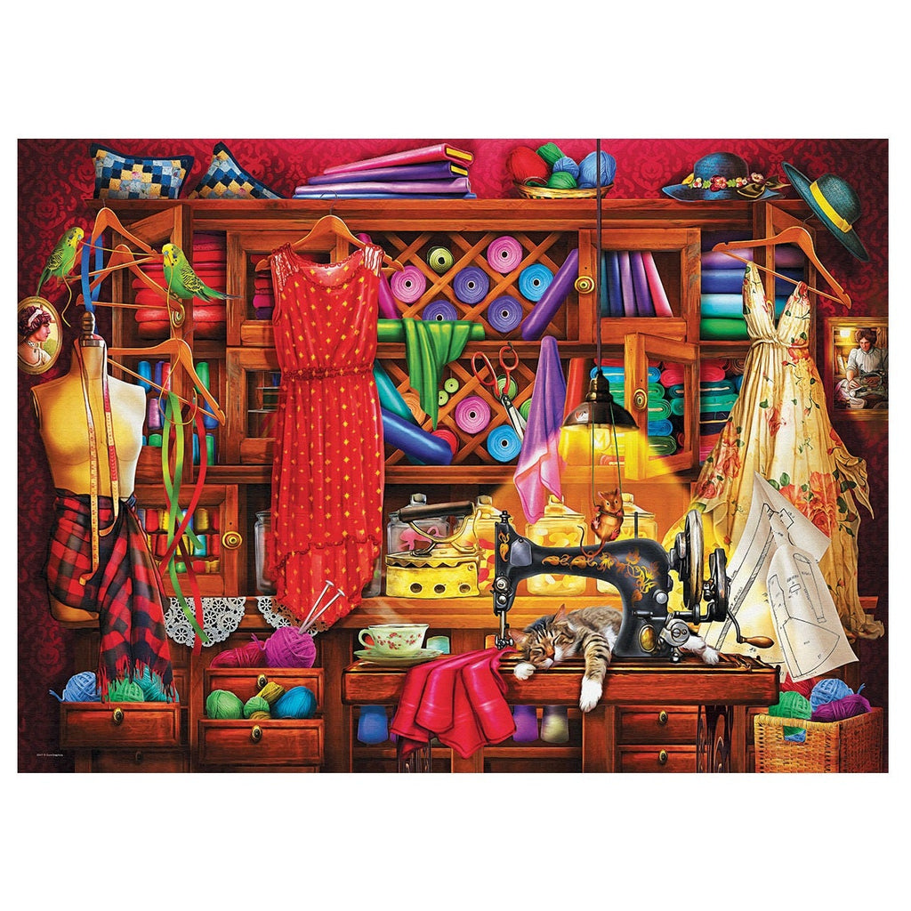 Puzzle El cuarto de coser (1000 piezas)