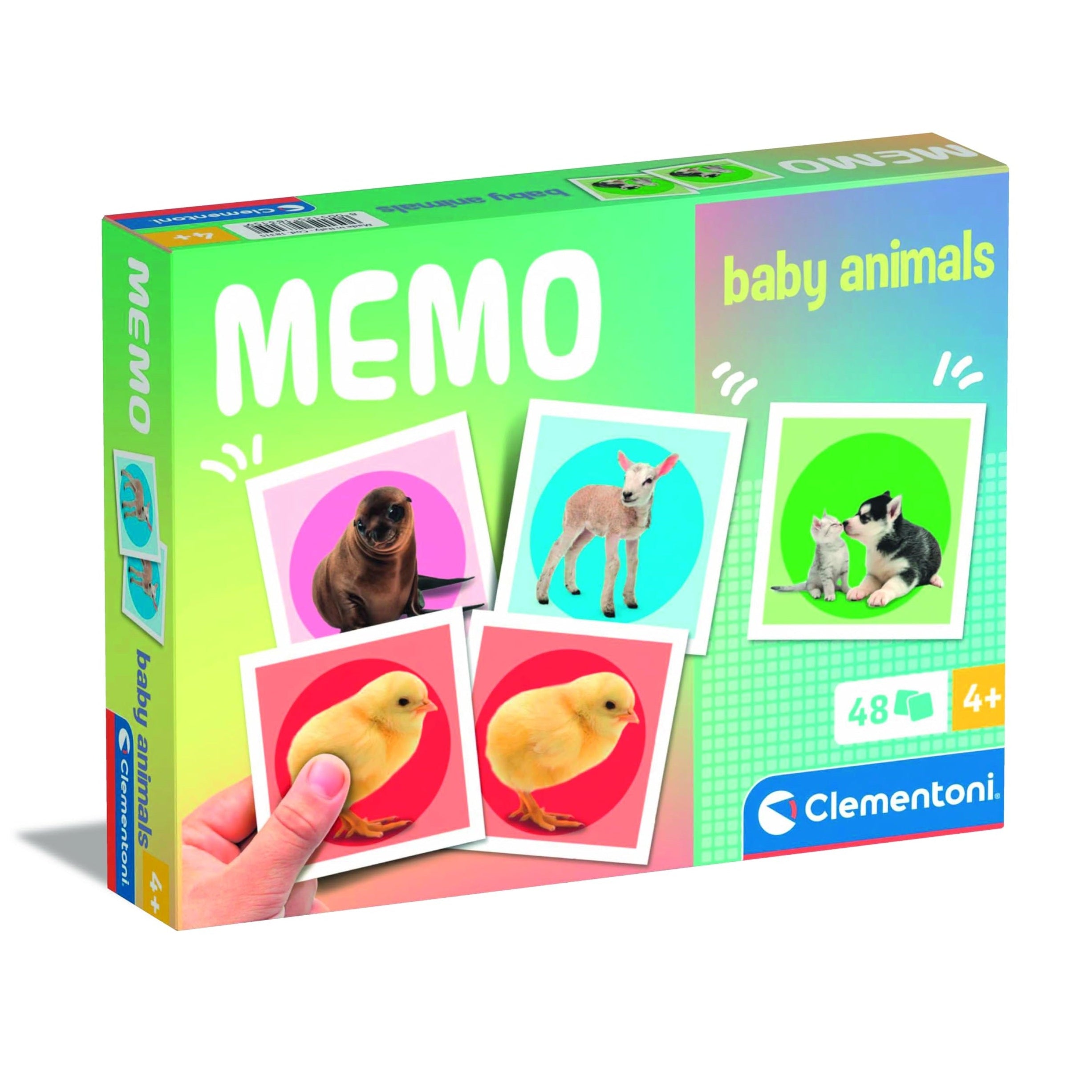 Memo baby animals clementoni