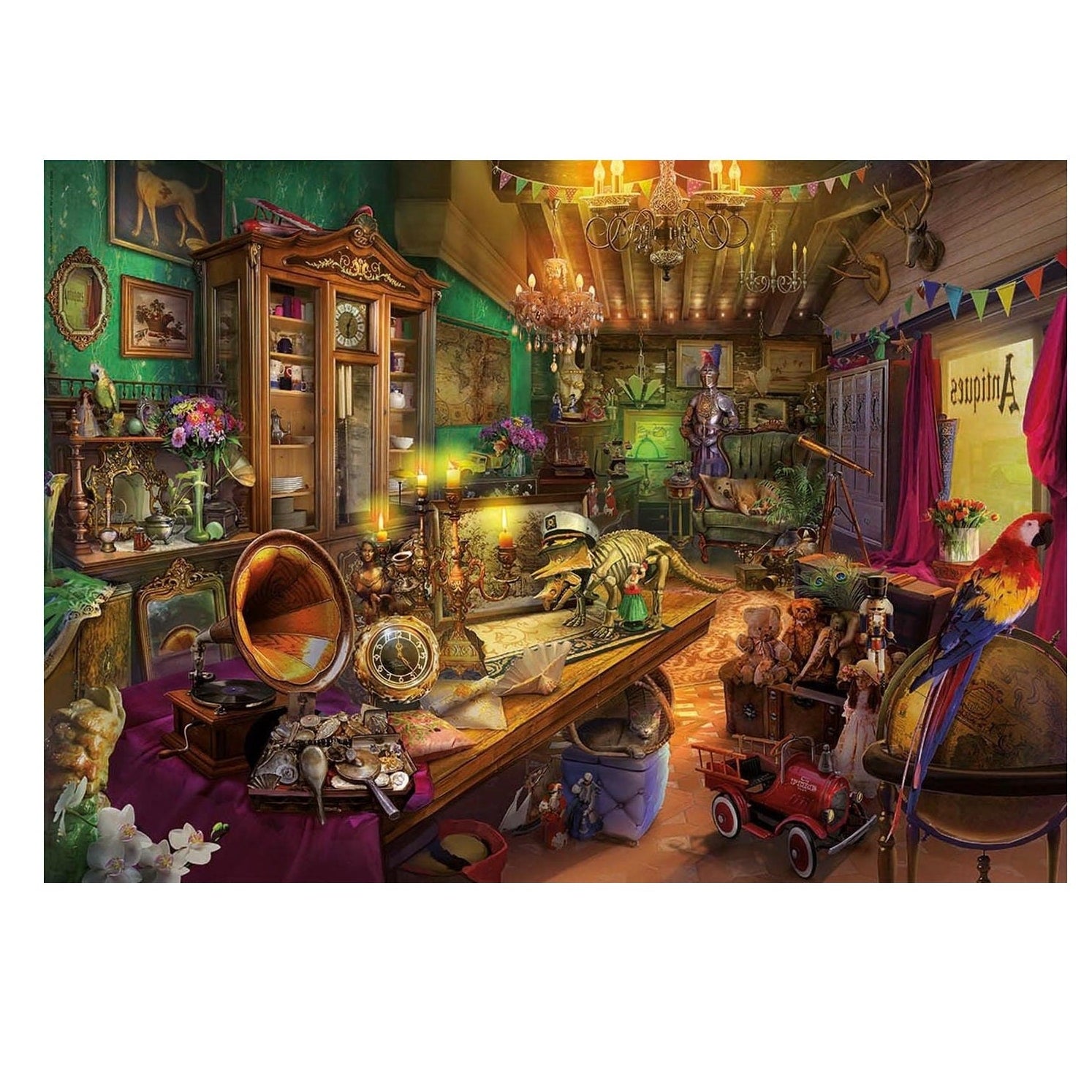 Puzzle Educa, Tienda de antigüedades (500 piezas)