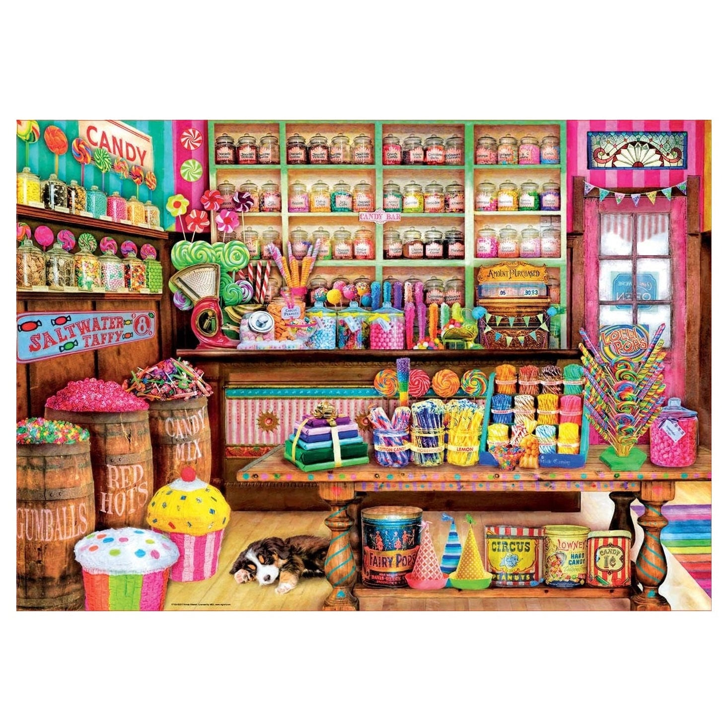 Puzzle Tienda de dulces (500 piezas)