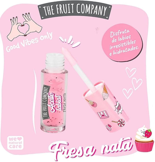 Aceite labial fresa y nata The Fruit Company
