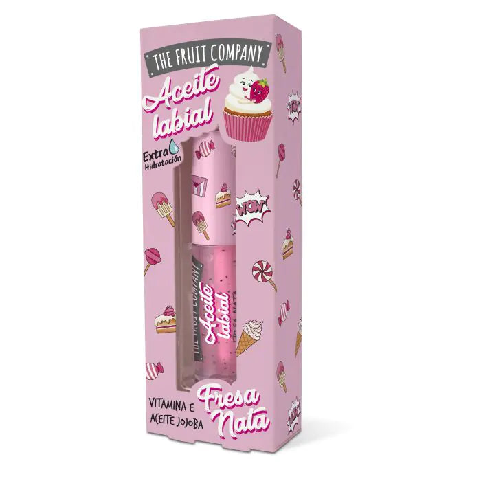 Aceite labial fresa y nata The Fruit Company