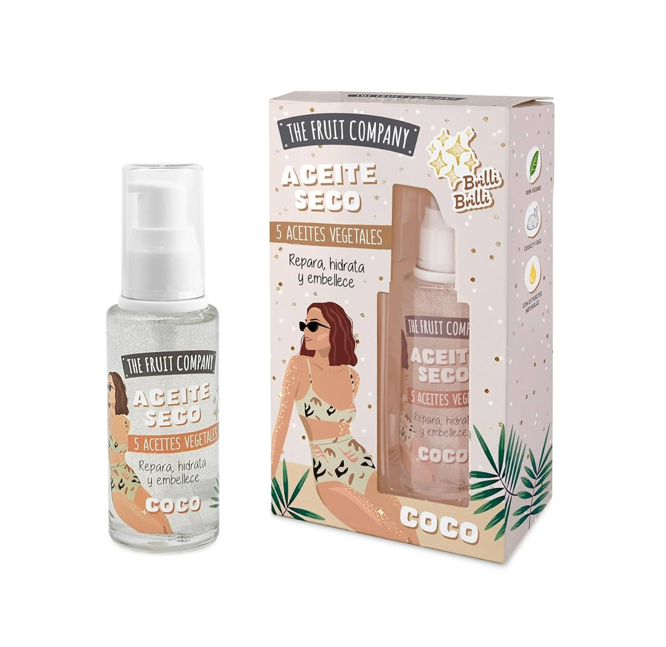 Aceite seco spray, repara hidrata y embellece The Fruit Company