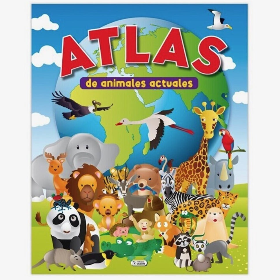 Atlas de los animales actuales libros infantiles ideas regalo