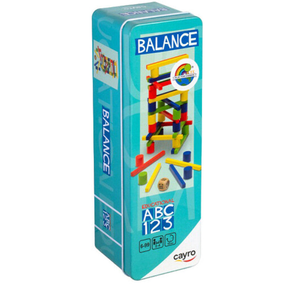 Balance en caja de metal juego de mesa ideas regalos niños