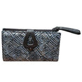 Billetera de piel con cremallera mujer ideas regalo decoracion hogar