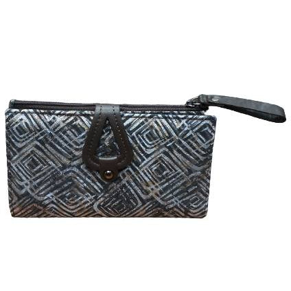 Billetera de piel con cremallera mujer ideas regalo decoracion hogar