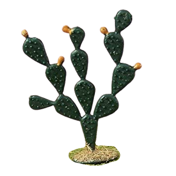 Cactus navidad belen decoracion 