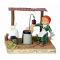 Castañera estilo moderno (8 cm) ideal para tu belén navideño.