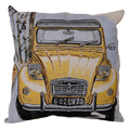 Cojin cuadrado taxi decoracion hogar