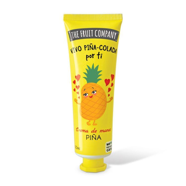 Crema de manos piña The Fruit Company