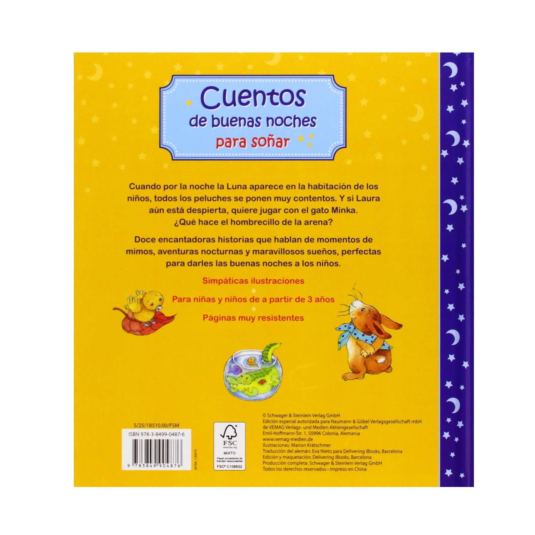 Libro "Cuentos de buenas noches para soñar"