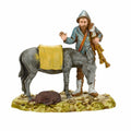 Figura de hombre con burro y perro de pvc serigrafada y acabada a mano.

Moranduzzo es una reconocida empresa italiana especializada en la producción de figuras para belenes y artículos de decoración navideña.