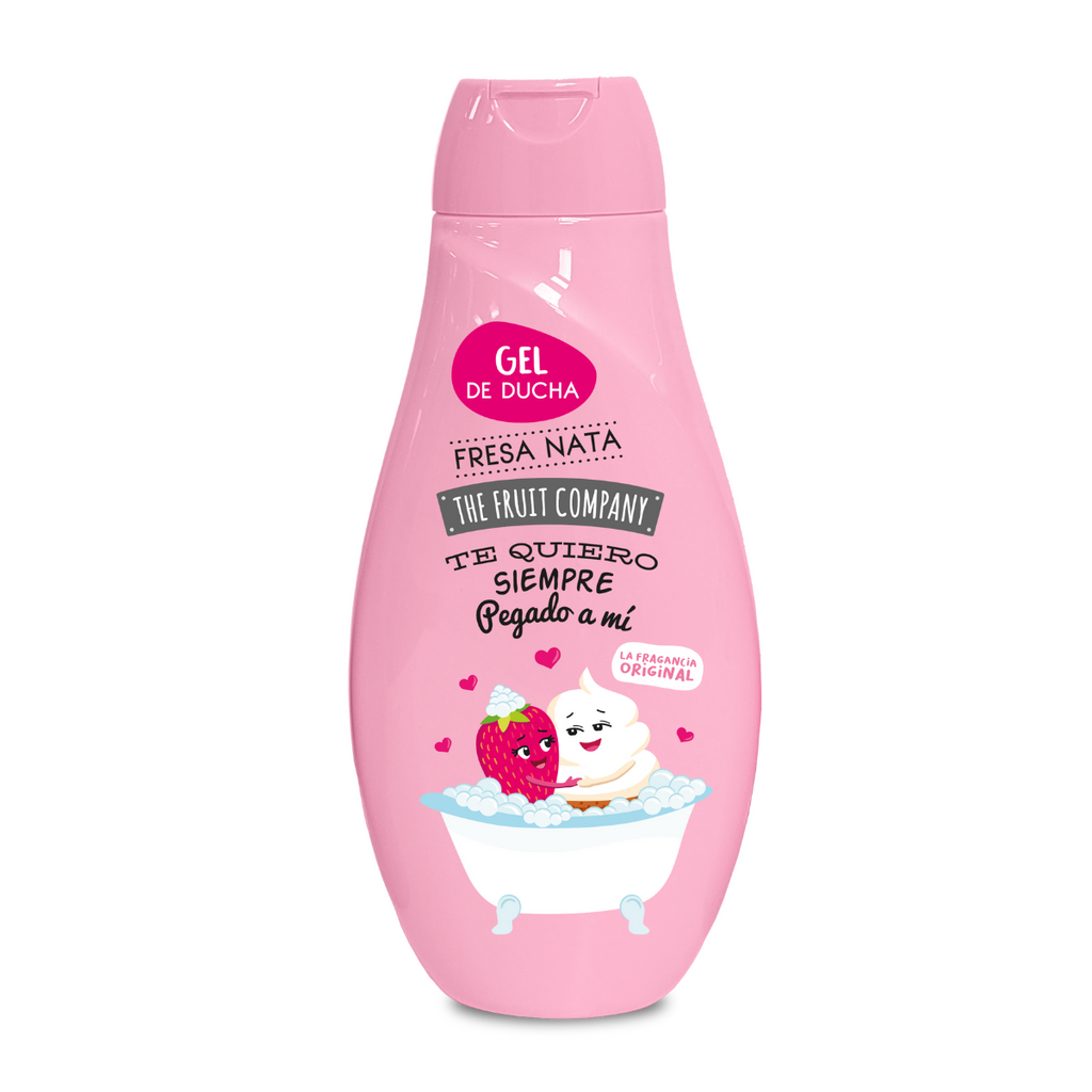Gel de ducha fresa y nata The Fruit Company