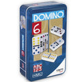 Domino en caja de metal