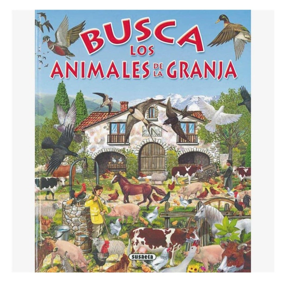 Libro busca los animales de la granja libros infantiles