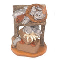 Mesa venta de pescado miniatura belen figuras decoracion