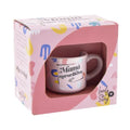 Mini taza café espresso mamá maravillosa dia de la madre