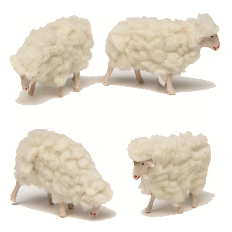 Ovejas de lana navidad belen figuras