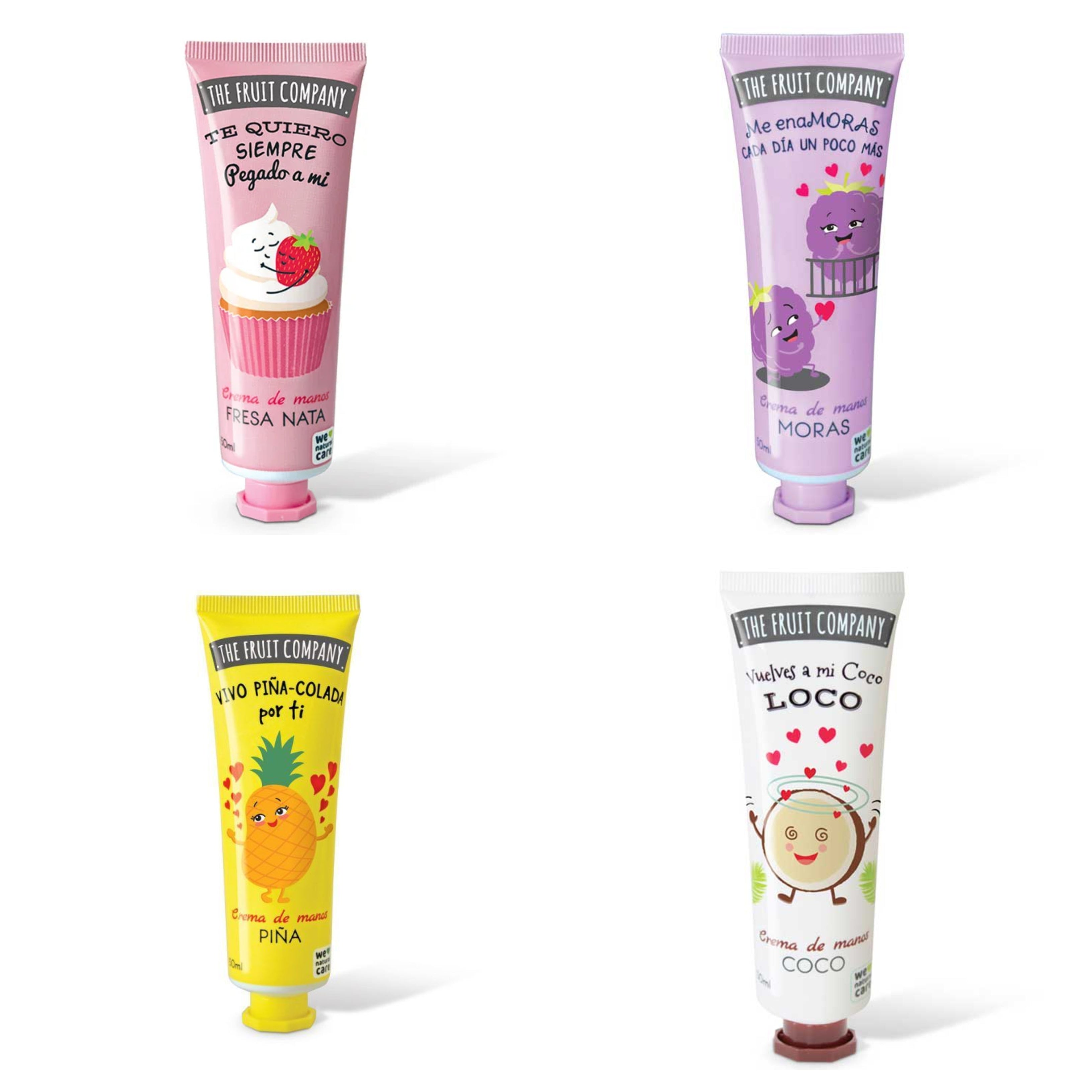 Pack cremas de manos The Fruit Company