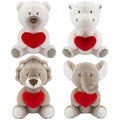 Peluche animal con corazón peluche san valentin regalos ideas