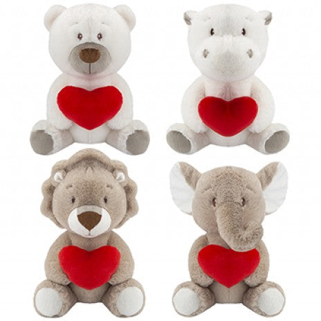 Peluche animal con corazón peluche san valentin regalos ideas