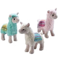 Peluche llama rosa azul o beige regalos ideas niños infantil