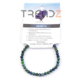 Pulsera elástica azurita minerales piedras energia