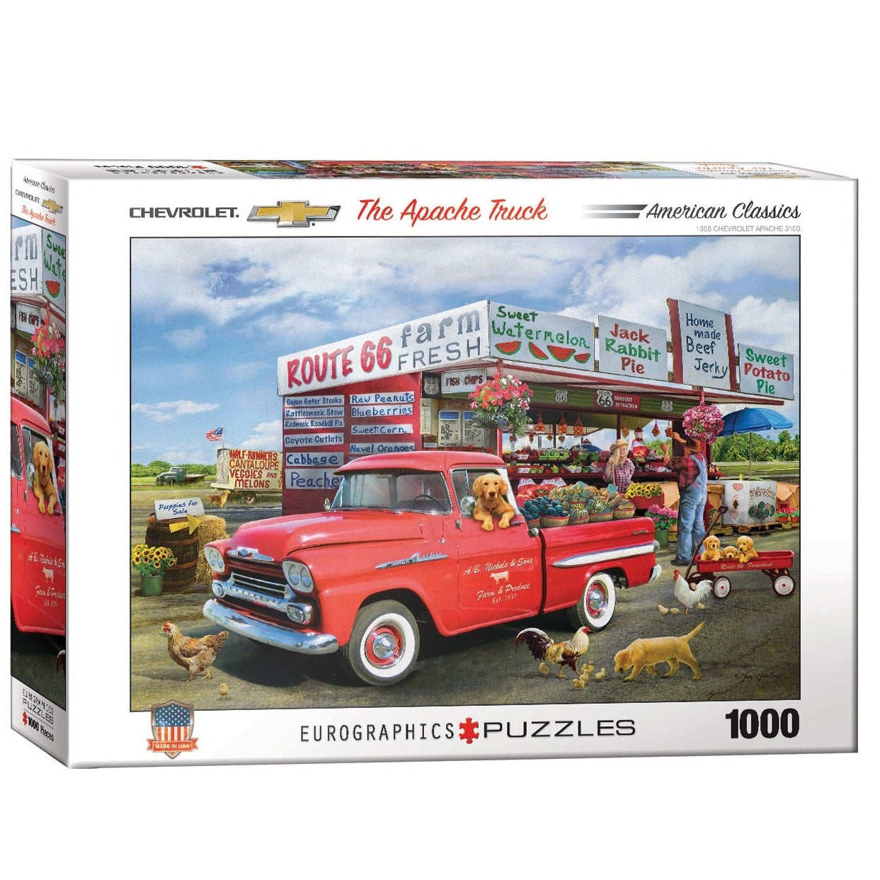 Puzzle 1000 piezas the apache truck eurographics