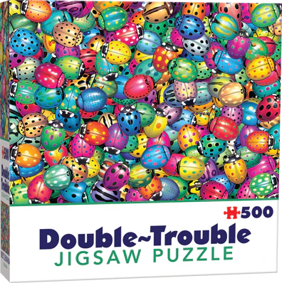 Puzzle beetlemania 500 piezas doble cara animales
