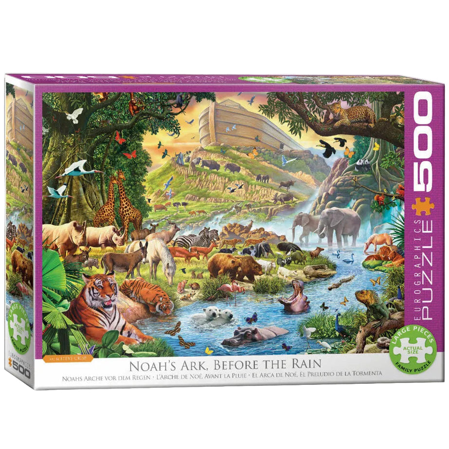 Puzzle eurographics noah's ark before the rain, 500 piezas