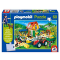 Puzzle playmobil 60 piezas con figura incluida 55458 juegos juguetes niños