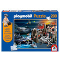 Puzzle playmobil schmidt 200 piezas top agentes con figura incluida juegos y juguetes niños