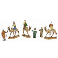 Reyes Magos con pajes y camellos navidad belen 