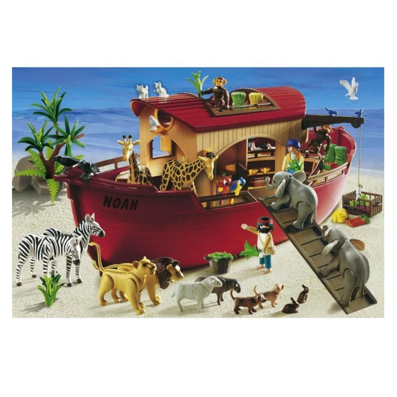 Schmidt Puzzle 60 arca de noé playmobil niños juegos juguetes ideas regalo piezas 