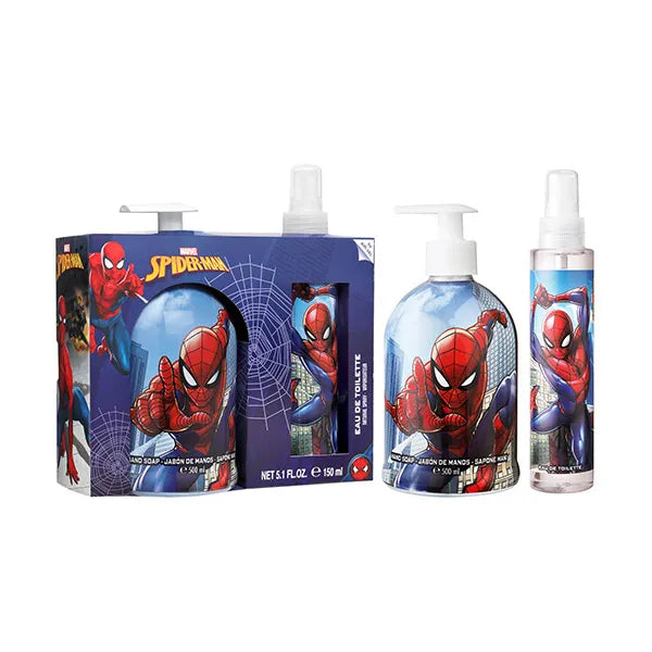 Set Spiderman colonia + jabón de manos