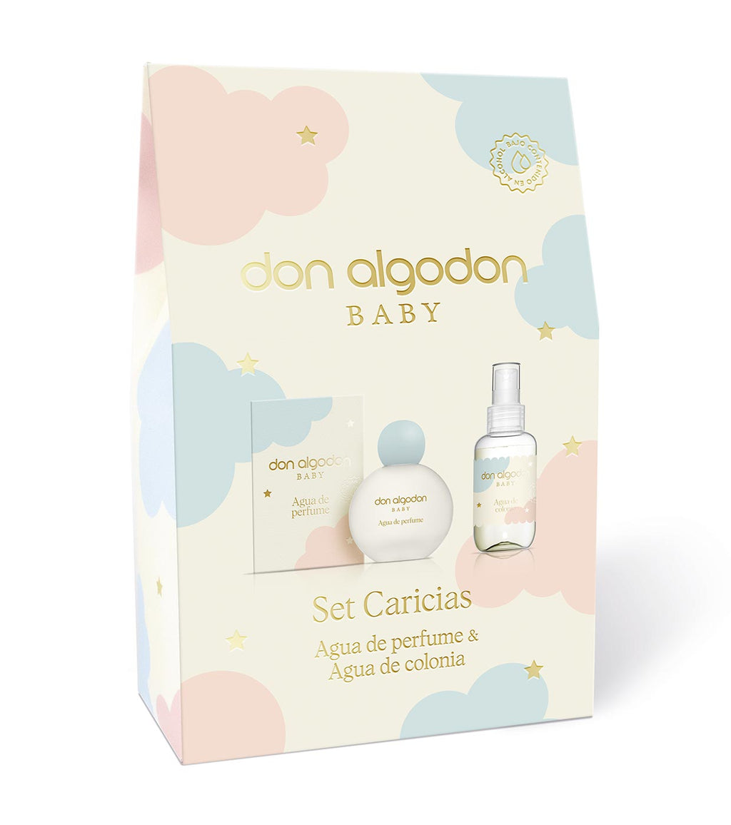 Don algodón set caricias, bebé