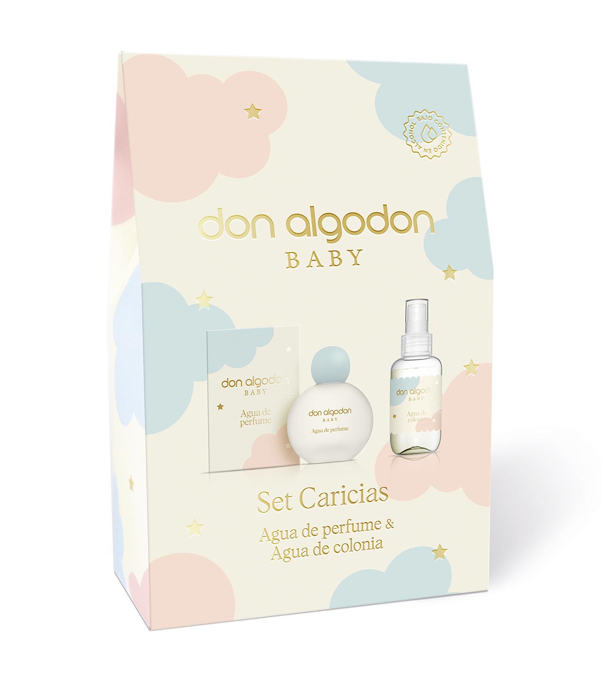 Don algodón set caricias, bebé