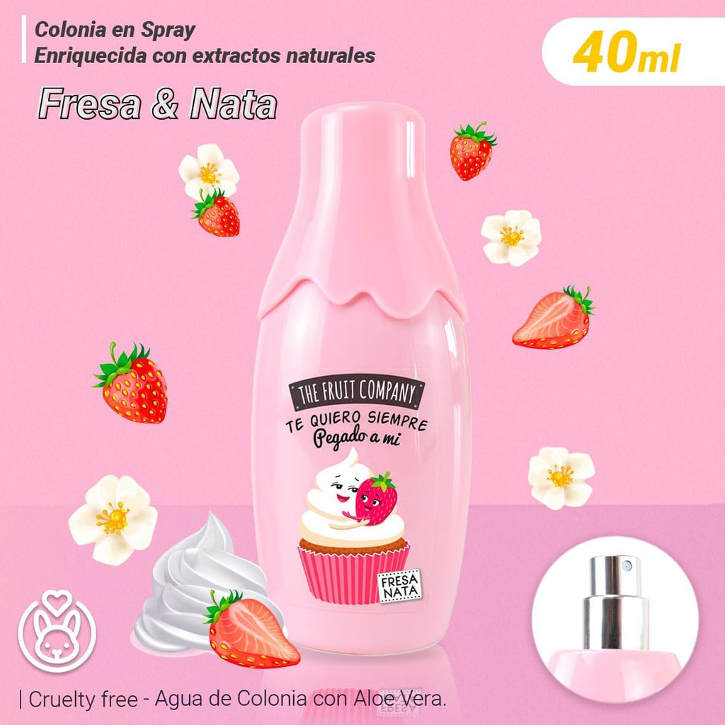 The Fruit Company set Fresa y Nata