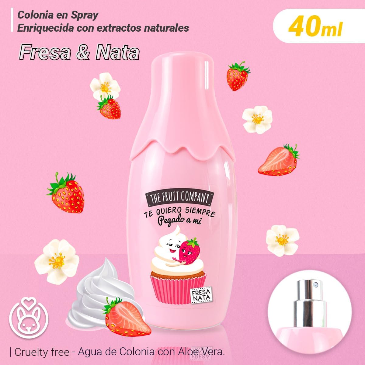 The Fruit Company set Fresa y Nata